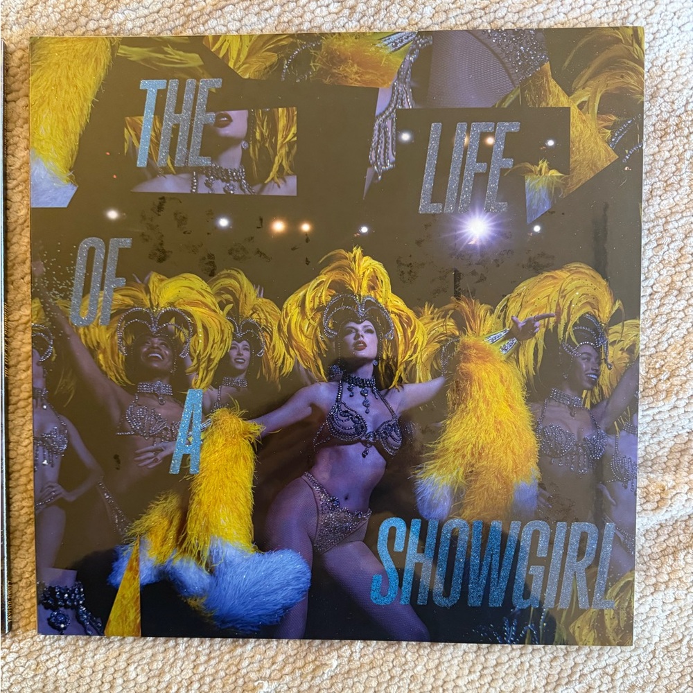 Taylor Swift Vinyl Record - The Life of a Showgirl